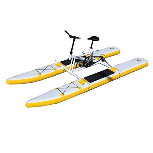 Biciclette d'acqua, Barca per Biciclette a Pedale di Mare, Motoscafo per Kayak Gonfiabile per Lago, Kayak da Touring per Sport Acquatici, Kayak Gonfiabile per Ciclo Cardio da Campeggio Regali per Uomi