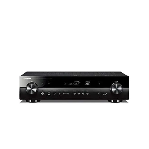 Yamaha RX-S602 Sintoamplificatore MusicCast multicanale – Ricevitore AV 5.1, 60 W per canale su 6 Ohm, supporto 4K, audio HD con Cinema DSP – WiFi dual band integrato, Bluetooth, USB, Nero