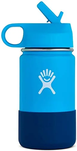 Hydro Flask - Borraccia per bambini, in acciaio INOX e isolamento sottovuoto, modello Pacific, 354 ml