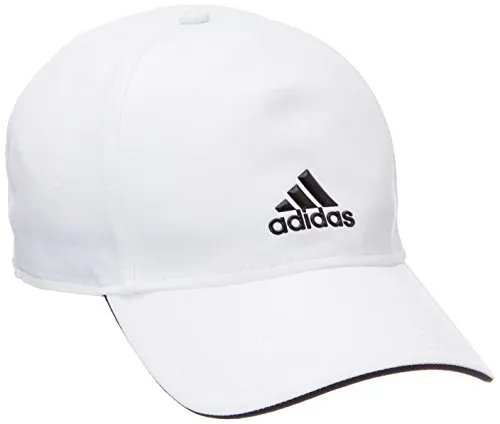 adidas C40 5Panel ClimaLite, Cappello Unisex – Adulto, Bianco, Taglia unica