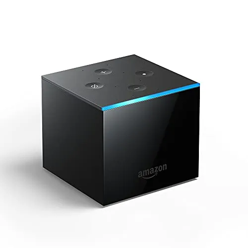 Fire TV Cube | Lettore multimediale per lo streaming in 4K Ultra HD, con controllo vocale tramite Alexa