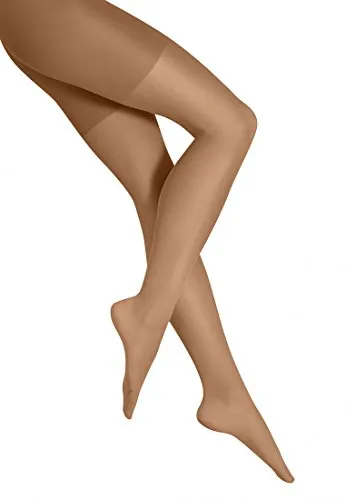 Wolford Luxe 9 Control Top Tights Calzamaglia, 10 DEN, Miele, M Donna