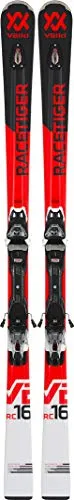 Völkl RACETIGER RC Black Ski 2019 INKL. VMOTION 10 GW Black/White, 165