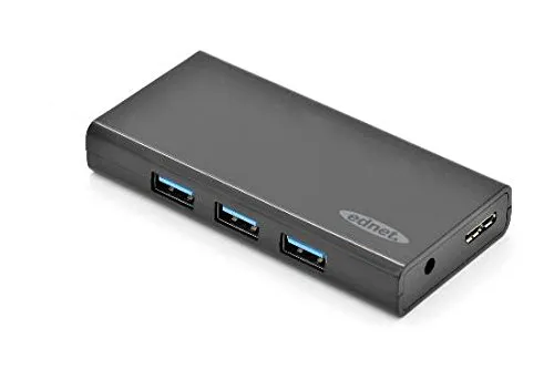 Digitus E85156 Hub, 7 Porte USB 3.0 con Alimentatore