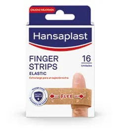 Hansaplast Finger Strips Cerotti elastici per dita, 16 cerotti