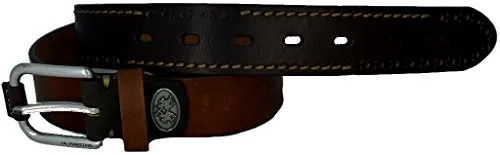 La Martina Cintura Uomo Marrone/Marrone Scuro Belt Men Brown/Dark Brown 023.A91