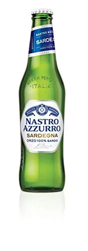 Birra Nastro Azzurro Sardegna Orzo 100% sardo 66clx15