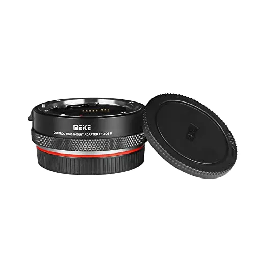 Meike MK-EFTR-B Metal Auto-Focus Mount Lens Adapter with Control Ring Converter for Canon EF/EF-S Lenses to EOS R and EOS RP R5 R5C R6 C70 Cameras