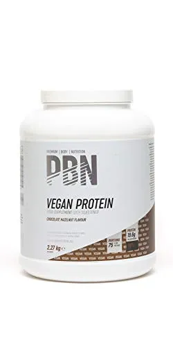 PBN Vegan Protein Chocolate Hazelnut 2.27kg Jar