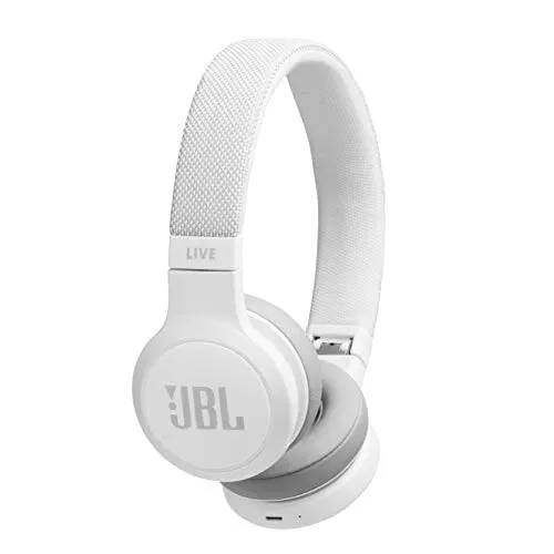 JBL LIVE 400BT - Cuffie On-Ear Wireless Bluetooth, Con Alexa integrata e Assistente Google, Fino a 24h di Autonomia, Colore Rosso