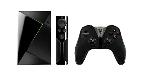 NVIDIA SHIELD TV, Risoluzione HDR 4K, telecomando e controller incluso, Google Assistant integrato