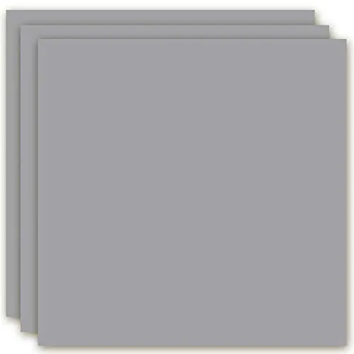 MarpaJansen 360.520-85 - Carta da disegno (50 x 70 cm, 10 fogli, 130 g/m2), certificata Durch, Blauer Engel, grigio pietra, multicolore, taglia unica