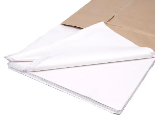Bag it Plastics - Carta velina bianca, 450 x 700 mm, confezione da 480 pezzi