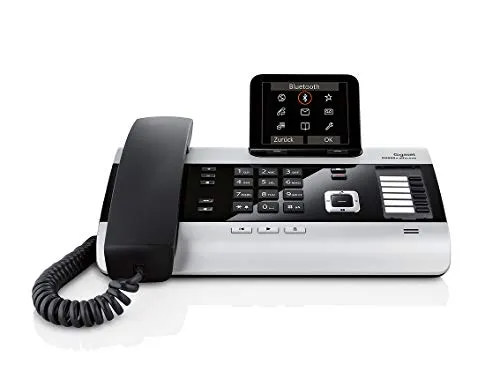 Gigaset DX800 Telefono Centralino Voip ISDN, Grigio/Nero [Italia]