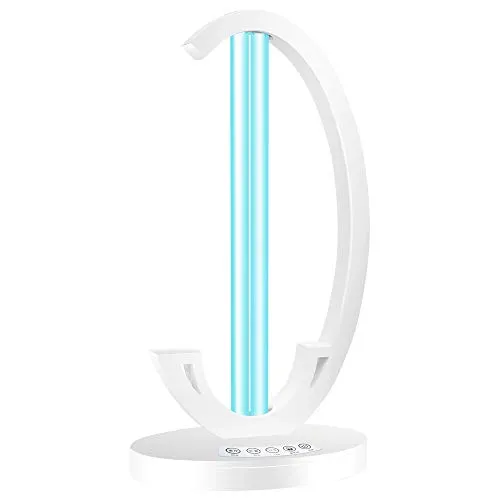 Lampada uvc germicida 38W Lampada UV sensore Lampada Germicida a Raggi Ultravioletti Temporizzazione a Tre velocità + Avvio Ritardato di 30 Secondi