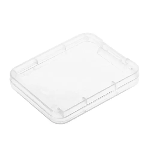 SODIAL(R) 10 pezzi Custodia per schede di memoria in plastica Custodia per schede SD SDHC XD MMC CF Custodia trasparente