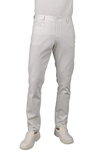 Isacco Pantalone Yale Super Stretch Slim ISACCO-BIANCO-48