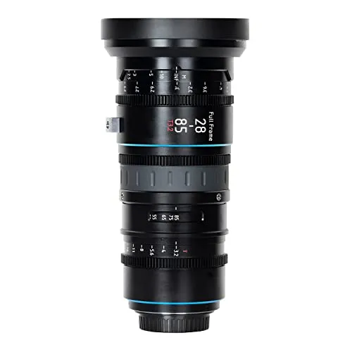 SIRUI 28-85mm T3.2 Obiettivo Cine Zoom Parfocale Full-Frame, per fotocamere con attacco PL, compatibile con ALEXA Mini LF, ALEXA Mini, ALEXA LF, Obiettivo professionale con attacco PL