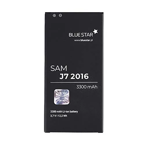 Blue Star Premium - Batteria da 3300 mAh Li-Ion de Capacità Carica Veloce 2.0 Compatibile Con il Samsung Galaxy J7 2016 / J710