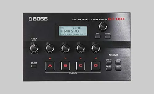 BOSS GT-001 Guitar Amp/Effects Processor e interfaccia audio USB