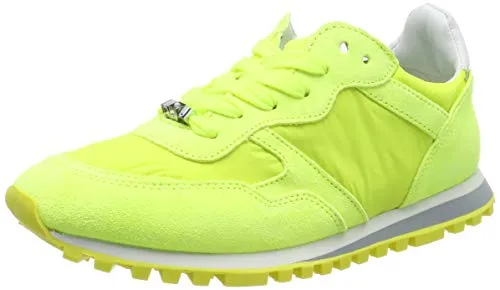 Liu Jo Shoes Alexa-Running Yellow Fluo, Scarpe da Ginnastica Basse Donna, Giallo S14f1, 38 EU