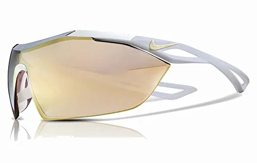 Nike EV0913-100, Metal Sunglasses Mt White/Speed Tint Uml Gold Unisex-Adult, Bianco, Standard