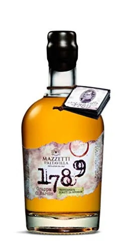Mazzetti D' Altavilla 1789 Grappa di Barolo Bourbon Cask Finish - 500 ml