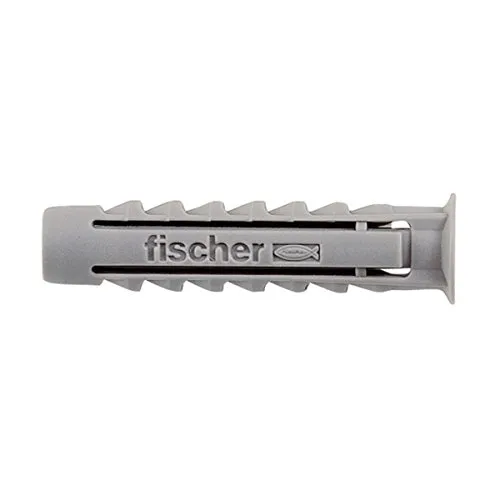 Fischer 100 Tasselli SX, 6 x 30 mm, per Muro pieno e Mattone Forato, 570006