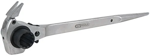 KS Tools 522.2219 4 in 1 chiave a cricco per ponteggi, 19x22mm