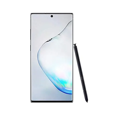 Samsung Galaxy Note10 Smartphone, Display 6.3" Dynamic AMOLED, 256 GB Espandibili, SPen Air Action, RAM 8 GB, Batteria 3.500 mAh, 4G, Dual SIM, Android 9 Pie, Nero (Aura Black)