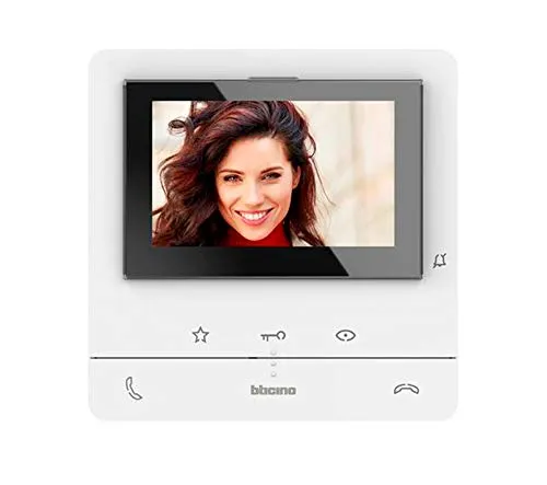 BTICINO VIDEOCITOFONO 2 FILI VIVAVOCE, CON DISPLAY A COLORI LCD DA 5”A COLORI 344652