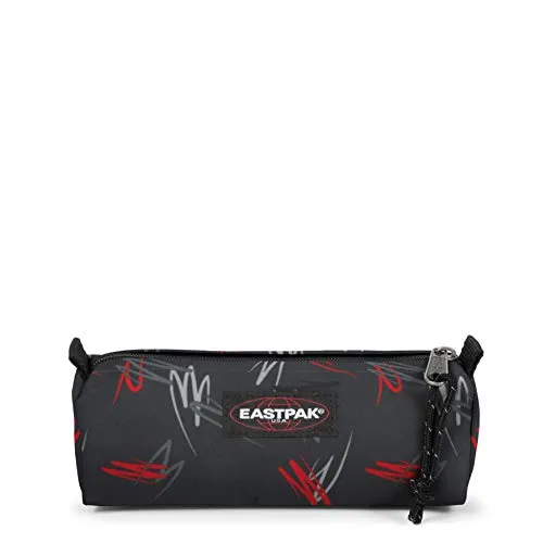 Eastpak BENCHMARK SINGLE Astuccio, 20 cm, Multicolore (Scribble Black)