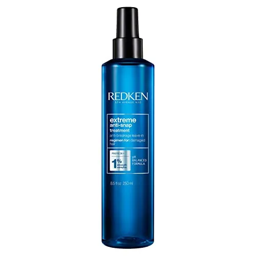 Redken |Anti-snap Extreme, Trattamento anti-rottura senza risciacquo per capelli danneggiati, 250 ml