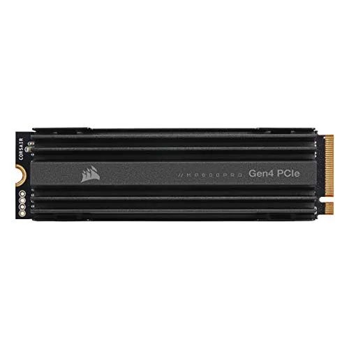 Corsair MP600 PRO Gen4 PCIe x4 NVMe M.2 SSD – TLC NAND ad alta densità – Dissipatore in alluminio – M.2 2280 Form-Factor