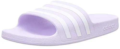 adidas Adilette Aqua, Ciabatte Donna, Porpora (Purple Tint/Ftwr White/Purple Tint), 43 EU