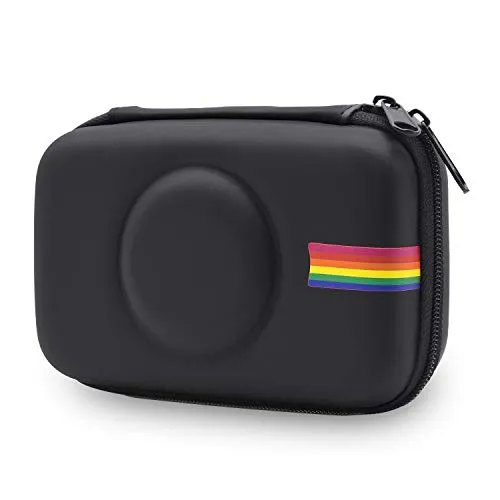 Custodia per Polaroid Snap & Snap Touch & KODAK Printomatic / Mini 2 / Smile Fotocamera Digitale a Stampa Istantanea, Borsa Rigida in EVA Cover Protettiva Case (Black）