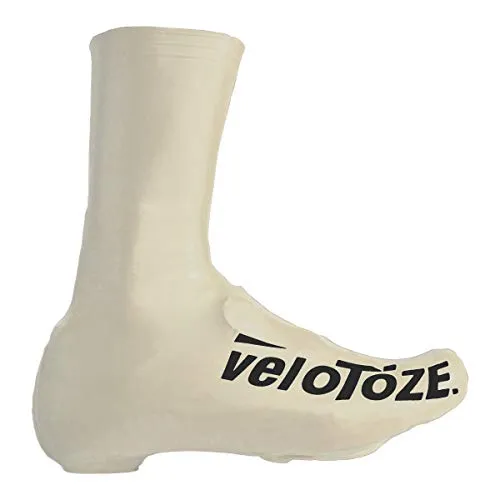 VeloToze Toze Copriscarpe Unisex, Bianco, S: 37-40