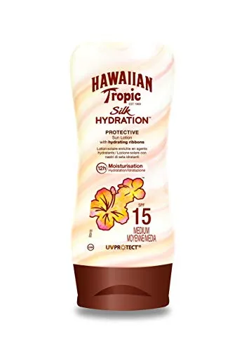 Hawaiian Tropic SILK HYDRATION LOTION SPF 15, Lozione - 180 ml