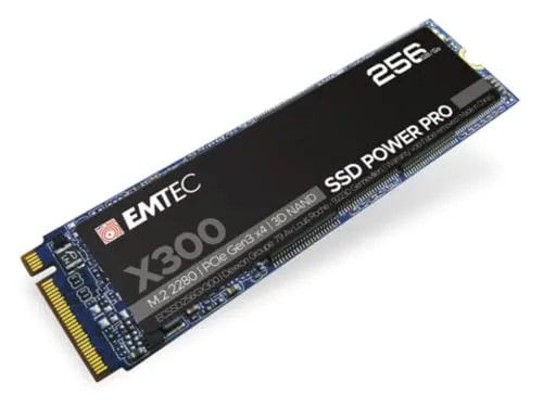 EMTEC SSD 256GB 1700/1000 X300 PCIe3 M.2 ETC | ECSSD256GX300