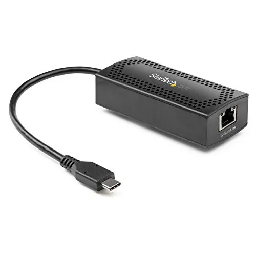 StarTech.com Adattatore di rete Ethernet da USB 3.0 Tipo C a RJ 45 - 5 Gbps - 5GBASE-T / NBASE-T / 4 velocità - NIC Ethernet (US5GC30)