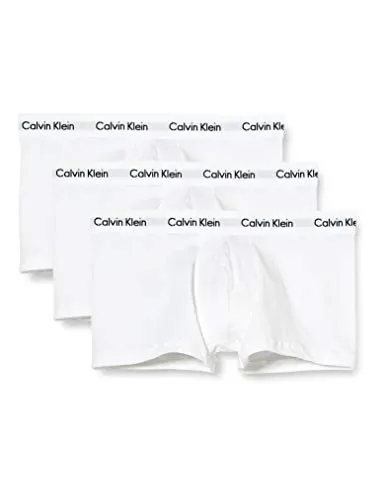 Calvin Klein Confezione da 3 Boxer Uomo Tessuto Bianco U2664G-100