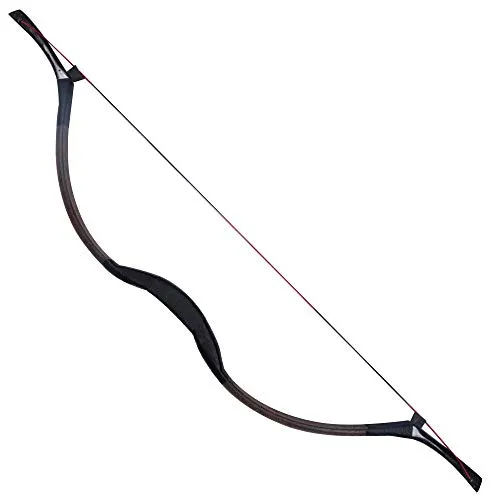 TOPARCHERY Handmade Horse Leather Hide Recurve Bow Tradizionale Longbow Mongolo Horsebow 20-50 libbre (30)