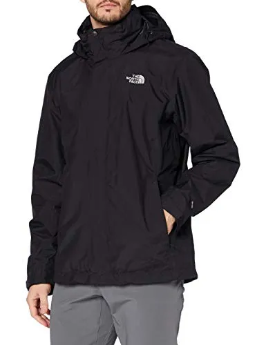 The North Face M Evolution II Triclimate, Giacca Impermeabile Uomo, 100% poliestere, Nero (TNF Black), S