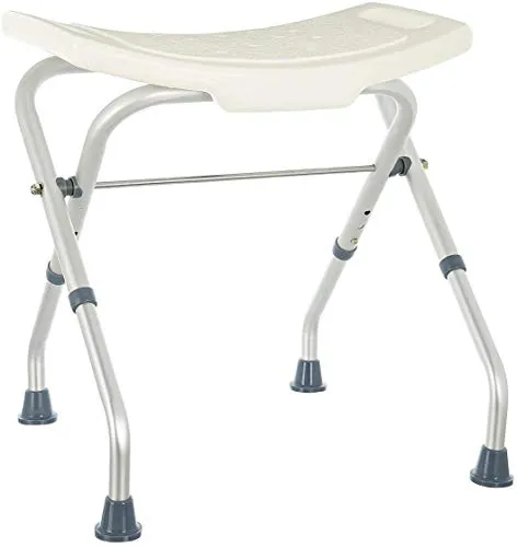 Rehab - Sedile da doccia pieghevole - Sedile da vasca, sedia regolabile in altezza - Ausilio Supporto per Anziani