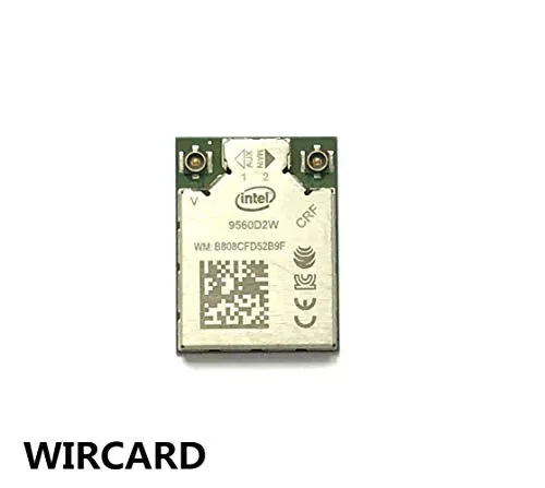 Miwaimao Dual Band 1.73Gbps Wireless for Intel AC 9560 9560D2W NGFF Key E WiFi Card 9560AC 802.11ac Bluetooth 5.0 Laptop for Windows 10