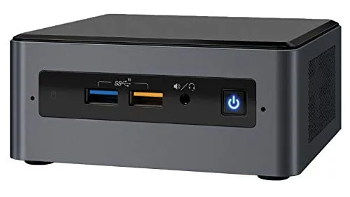 Intel NUC8i7BEH2 NUC Kit, Processore Intel Core i7-8559U, 4,5 GHz, Windows 10