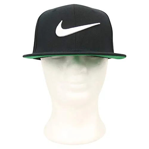 Nike Sportswear PRO Swoosh, Cappellino con Visiera Uomo, Black/Pine Green/Black/White, MISC