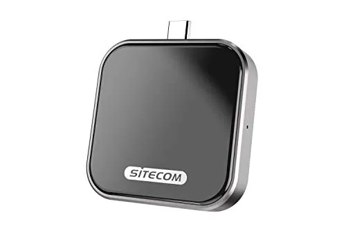 Sitecom CH-007 | Adattatore wireless di ricarica USB-C 5W per Qi Wireless Earpods & Airpods