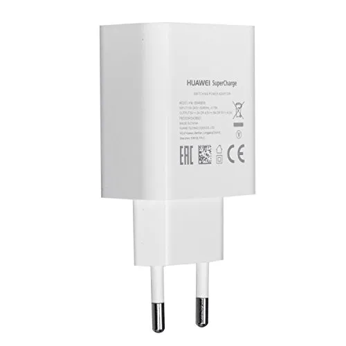 Huawei P20 / P20 Pro / P20 Lite Caricatore,DUX DUCIS Huawei Adattatore di Ricarica,Fast Charger Quick Carica Caricabatterie per P20 / P20 Pro / P20 Lite / Mate 9 / Mate 10 / P10 / P10 Lite (Bianco)