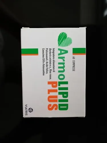 Armolipid Plus integratore alimentare con riso rosso, 60 compresse